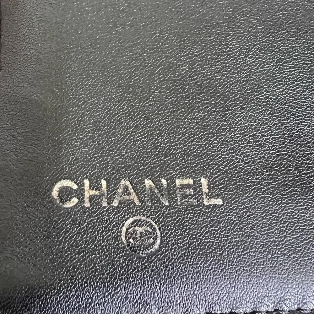 Chanel Classic Long Flap Wallet in Black Quilted Patent Leather